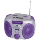 AM/FM Mini Boom Box with LCD Clock