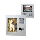 Photo Frame with Rotating LCD Thermometer/Alarm Clock