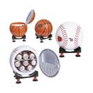 Sport Ball Design Mini Refrigerator and Warmer with Multi-Angle Base