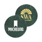 Single Round Marble Coaster