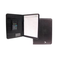 Letter-Size "Nu-Leather" Portfolio with Calculator