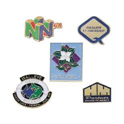 Soft Enamel Die-Struck Lapel Pins