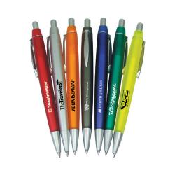 "Statesman" Frosted Translucent Ballpoint