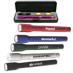 Anodized Aluminum LED Flashlight Gift Set
