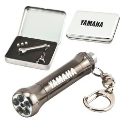 5-LED Metal Flashlight with Clip