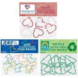 Custom Shape Silicone Fun Bands