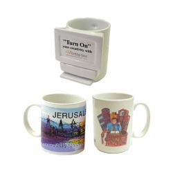 Decaled 4-color mugs