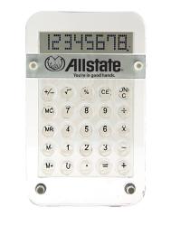 Acrylic Desk Calculator