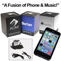 "PHUSIC"  Bluetooth Mini Speaker with Speakerphone Function