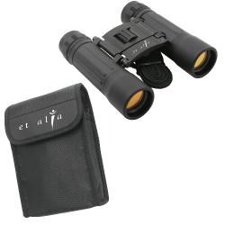 Compact 10 x 25 Binoculars with Nylon Case