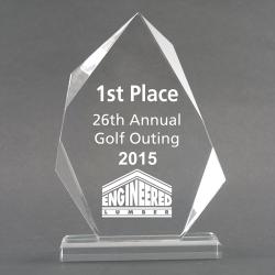 Acrylic Arrowhead Award - 4 1/2" x 6 1/2"