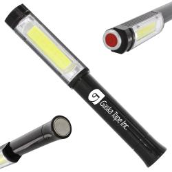 Pocket COB & Safety Red Flashlight