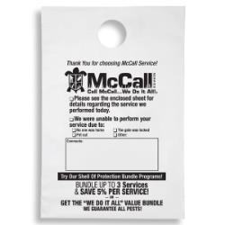 7 1/2" X 12" Door Knob Bag - 1.75mil