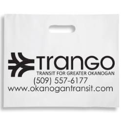 16" x 12" Diecut Handle Bag - 1.75 mil
