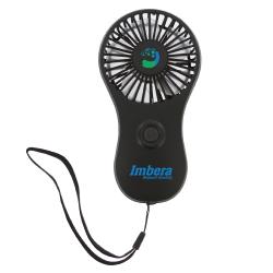 "Whisper Breeze" Dual Speed Hand Fan with Wrist Strap