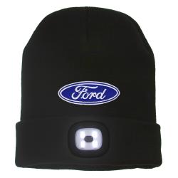 Knit Beanie with LED Headlight