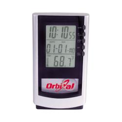 Magnifying Pendulum Clock with Thermometer