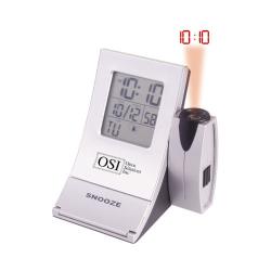 Radio-Controlled Aluminum Projector Alarm Clock
