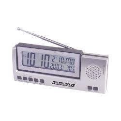 Jumbo LCD Radio with Clock, Day, Date and Temperature