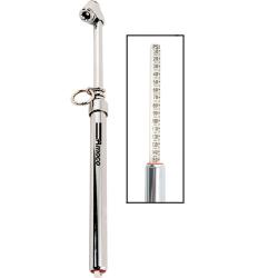 Chrome Plated Dual Chuck Truck Tire Pressure Gauge