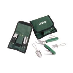 3-Piece Stainless Steel Mini Gardening Set with Case