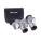 9 x 20 Aluminum Executive Prism Binoculars with Ruby Lenses