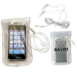 Smartphone Waterproof Case with Water-Resistant Earbuds