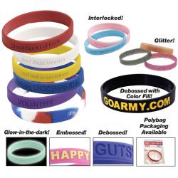 Custom Silicone Rubber Wristband