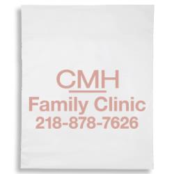 13 1/2" x 15" x 4" Patch Handle Bag - 1.75 mil